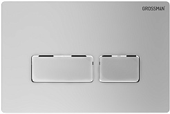 Grossman Инсталляция для подвесного унитаза Pragma 97.03.110 с клавишей смыва хром матовый – фотография-9